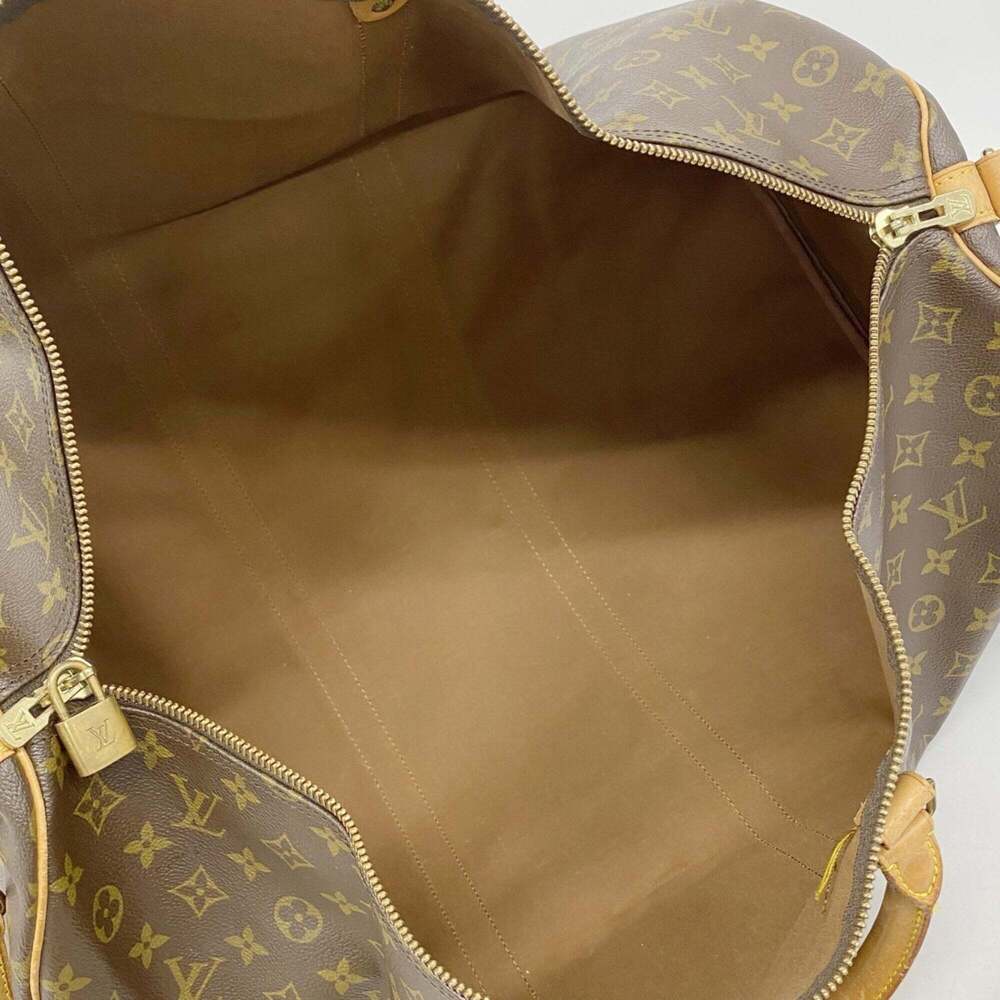 LOUIS VUITTON Brown Monogram Boston Bag - Picture 4 of 14